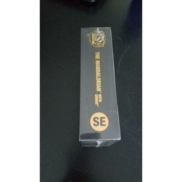 #SE Star Wars Mandalorian w/Grogu Funko Pop! Big Metal Enamel Pin - Picture 3 of 7